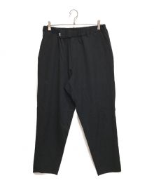 Graphpaper（グラフペーパー）の古着「SELVAGE WOOL COOK PANTS/GM194-40502B」｜ブラック