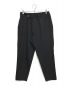 Graphpaper（グラフペーパー）の古着「SELVAGE WOOL COOK PANTS/GM194-40502B」｜ブラック