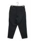 Graphpaper (グラフペーパー) SELVAGE WOOL COOK PANTS/GM194-40502B ブラック サイズ:Ｆ：13000円