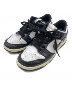 NIKEナイキ）の古着「Dunk Low PRM Vintage/FQ8899-100」｜ホワイト×ブラック