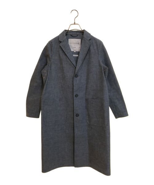 MACKINTOSH（マッキントッシュ）MACKINTOSH (マッキントッシュ) HYKE (ハイク) ゴム引きコート ブルー サイズ:1の古着・服飾アイテム