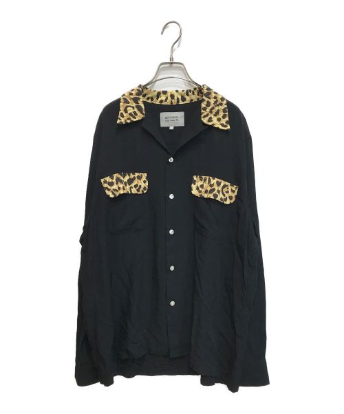 WACKO MARIA（ワコマリア）WACKO MARIA (ワコマリア) CarHartt (カーハート) TWO-TONE 50'S SHIRT ブラック サイズ:Lの古着・服飾アイテム