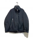 MAISON SPECIAL×FOX FIREメゾンスペシャル×フォックスファイヤー）の古着「Prime-Over Stand Collar Blouson/11242211214」｜ブラック