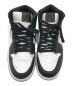 中古・古着 NIKE (ナイキ) AIR JORDAN 1 MID SE ブラック×ホワイト サイズ:27.5cm：8000円