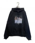 KITHキス）の古着「Apollo Williams III Hoodie/KH2614/プリントパーカー」｜ブラック