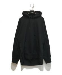 sacai（サカイ）の古着「S Sweat Jersey Hoodie/SCM-070」｜ブラック