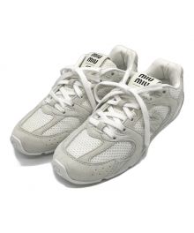 NEW BALANCE×MIU MIU（ニューバランス×ミュウミュウ）の古着「530 Suede Mesh 'White'/3D8C-5E165E」｜ホワイト