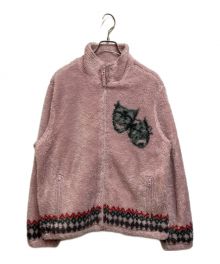 SUPREME（シュプリーム）の古着「drama mask fleece jacket」｜ピンク