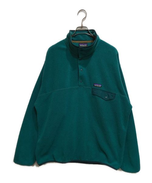 Patagonia（パタゴニア）Patagonia (パタゴニア) シンチラスナップTプルオーバー/25580/フリースジャケット グリーン サイズ:Ｌの古着・服飾アイテム