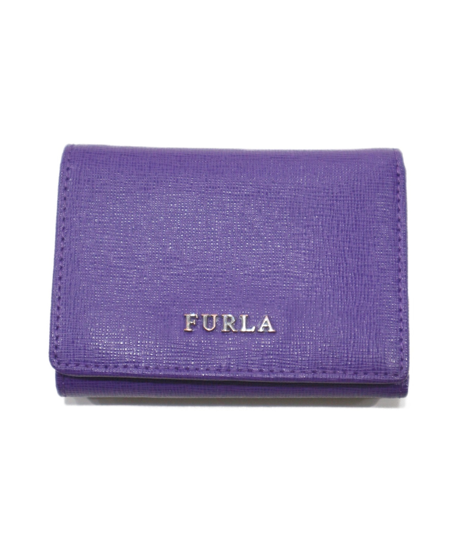 中古 古着通販 Furla フルラ コンパクトウォレット パープル ブランド 古着通販 トレファク公式 Trefac Fashion