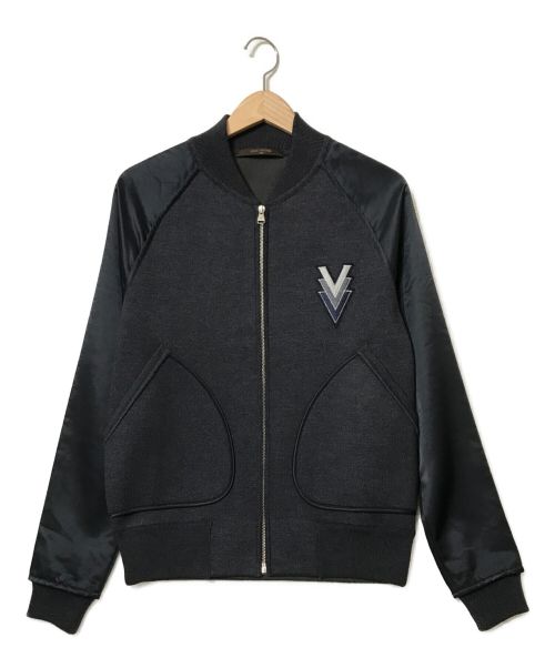 LOUIS VUITTON（ルイ ヴィトン）LOUIS VUITTON (ルイ ヴィトン) MA-1ブルゾン ネイビー サイズ:XSの古着・服飾アイテム