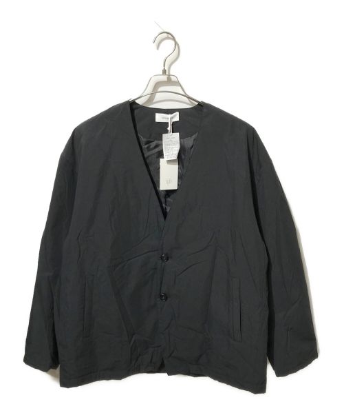 STYLE MIXER（スタイルミキサー）STYLE MIXER (スタイルミキサー) 中綿入りテーラードジャケット ブラック サイズ:L 未使用品の古着・服飾アイテム