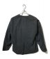 STYLE MIXER (スタイルミキサー) 中綿入りテーラードジャケット ブラック サイズ:L 未使用品：3980円