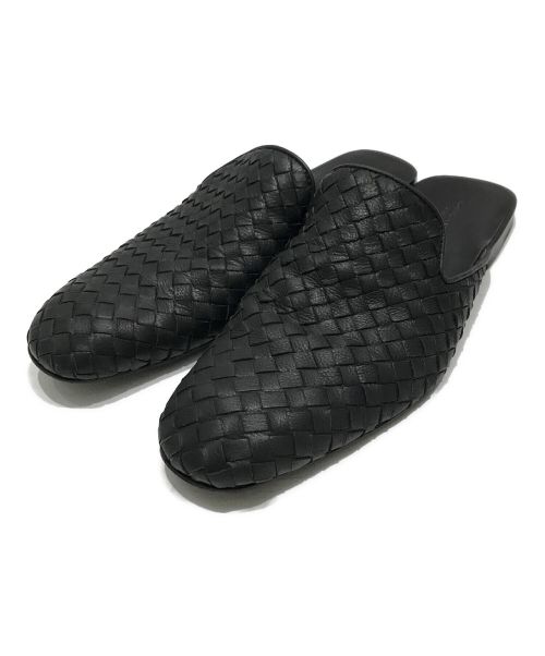 中古・古着通販】BOTTEGA VENETA (ボッテガベネタ) ミュール ブラック