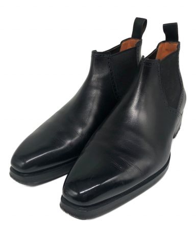 中古・古着通販】Santoni (サントーニ) サイドゴアブーツ ブラック