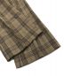 中古・古着 AURALEE (オーラリー) WOOL SERGE CHECK SLACKS/ウールサージチェックスラックス ブラウン サイズ:1：6000円