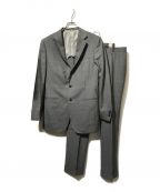 BEAMS Fビームスエフ）の古着「3BUTTONS PIN STRIPE SUIT」｜グレー