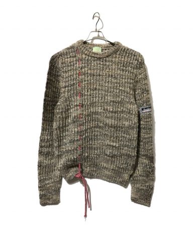 【中古・古着通販】ARIES (アリーズ) drawstring cord knit sweater