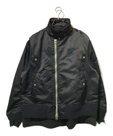 【中古・古着通販】sacai (サカイ) 22AW Nylon Twill Mix Blouson 