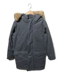 WOOLRICH（ウールリッチ）の古着「ウールダウンジャケット」｜グレー