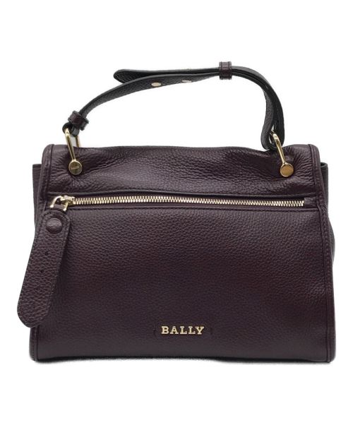 BALLY（バリー）BALLY (バリー) BIANNE2WAYバッグ パープルの古着・服飾アイテム