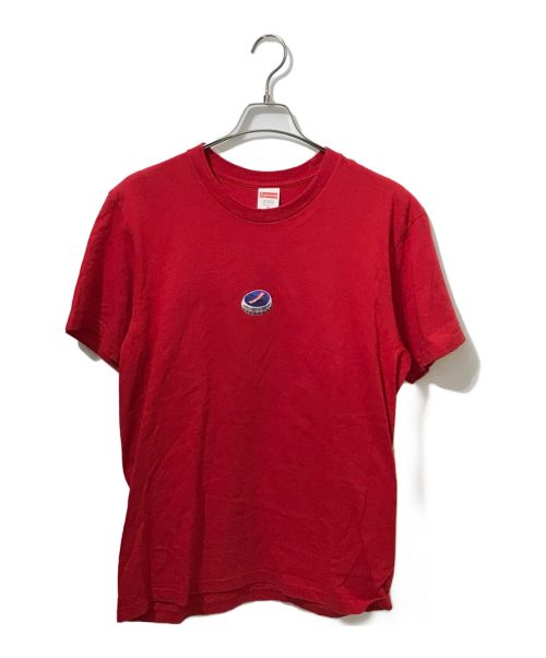 SUPREME（シュプリーム）SUPREME (シュプリーム) Bottle Cap Tee レッド サイズ:Sの古着・服飾アイテム