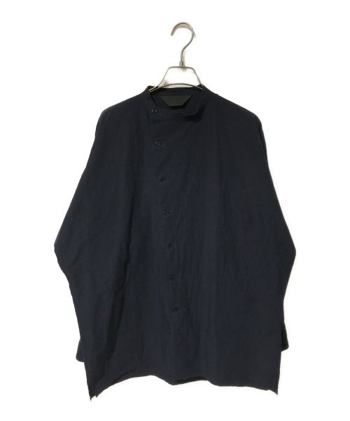 ESSEY（エッセイ）ESSEY (エッセイ) DOLMAN SLANT SHIRT ネイビー サイズ:Sの古着・服飾アイテム