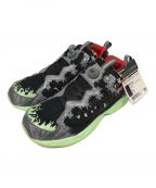 REEBOK CLASSIC×Megahouseリーボック クラシック×メガハウス）の古着「INSTAPUMP FURY ROAD」｜ブラック×グリーン