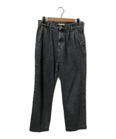 【中古・古着通販】mfpen (エムエフペン) BIG JEANS/デニムパンツ