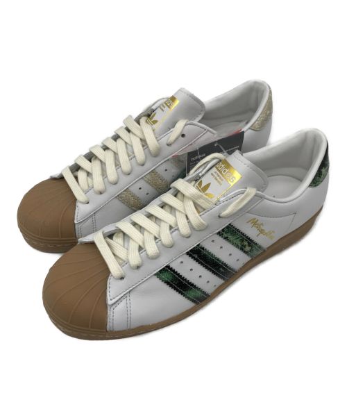 adidas（アディダス）adidas (アディダス) Metropolitan (メトロポリタン) Superstar 80 Metropolitan Snakeskin ホワイト サイズ:US9/UK8.5の古着・服飾アイテム