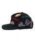 MITCHELL & NESS (ミッチェルアンドネス) NBAオールオーバーチームロゴキャップ ブラック：3980円