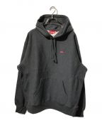 SUPREMEシュプリーム）の古着「Small BOX Hooded Sweatshirt」｜グレー