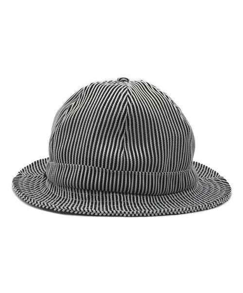 SUPREME（シュプリーム）SUPREME (シュプリーム) stripe mesh bell hat ネイビーの古着・服飾アイテム