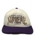 SUPREME（シュプリーム）の古着「Bones Logo 5-Panel」｜アイボリー×パープル