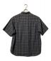 STEVEN ALAN (スティーブンアラン) C/S/L CHECK REGULAR COLLAR SHORT SLEEVE SHIRT/8116-149-0321 グレー サイズ:XL：5000円