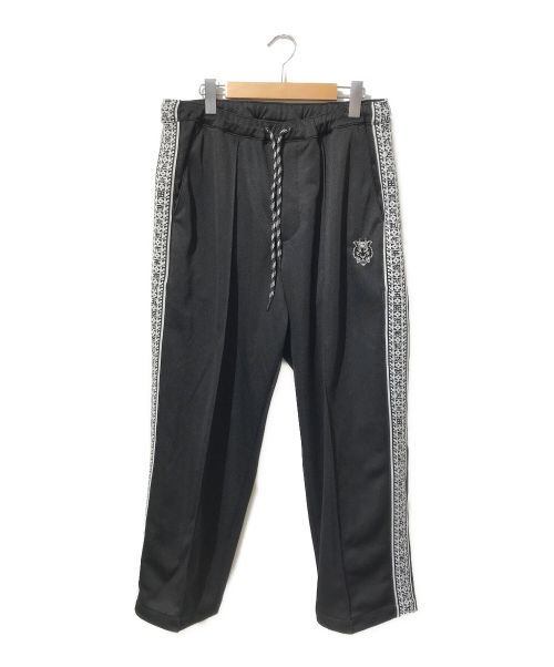 EVISEN（エビセン）EVISEN (エビセン) NEXT TRACK PANTS ブラック サイズ:Lの古着・服飾アイテム