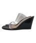 MARYAM NASSIR ZADEH (マリアムナッシアーザデー) SP OLYMPIA WEDGE サンダル ブラック サイズ:38：12800円