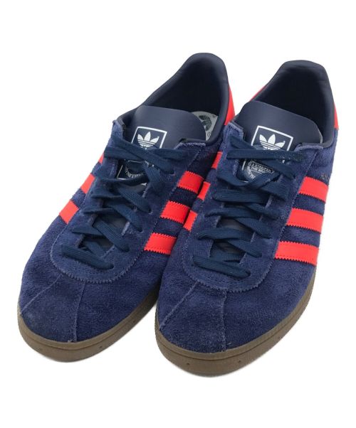 adidas（アディダス）adidas (アディダス) MUNCHEN / ミュンヘン ネイビー×レッド サイズ:27cm/US9/UK8.5の古着・服飾アイテム