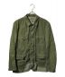 COMME des GARCONS HOMME（コムデギャルソン オム）の古着「GARMENT DYED MULTI POCKET JACKET/ガーメントダイマルチポケットジャケット」｜オリーブ