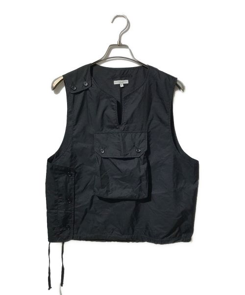 Engineered Garments（エンジニアド ガーメンツ）Engineered Garments (エンジニアド ガーメンツ) COVER VEST/Nylon Micro Ripstop ブラック サイズ:Sの古着・服飾アイテム