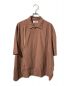 RADIALL（ラディアル）の古着「OPEN COLLARED SHIRT S/S」｜Reddish Brown