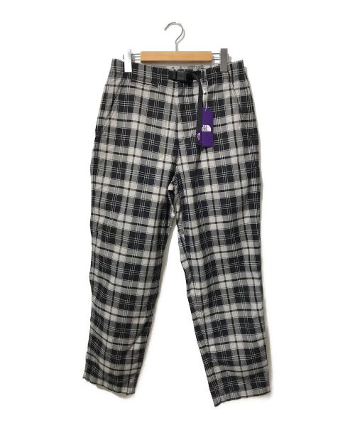 THE NORTHFACE PURPLELABEL（ザ・ノースフェイス パープルレーベル）THE NORTHFACE PURPLELABEL (ザ・ノースフェイス パープルレーベル) Tartan Plaid Field Pants ブラック サイズ:Mの古着・服飾アイテム