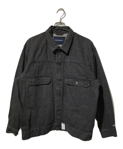 DESCENDANT（ディセンダント）DESCENDANT (ディセンダント) Ron Herman (ロンハーマン) DIGGER DENIM JACKET ブラック サイズ:3の古着・服飾アイテム