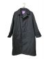 THE NORTHFACE PURPLELABEL（ザ・ノースフェイス パープルレーベル）の古着「別注primaloft Big Stand Fall Collar Coat」｜ブラック