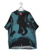 SUPREMEシュプリーム）の古着「My Bloody Valentine Rayon S/S Shirt」｜グリーン