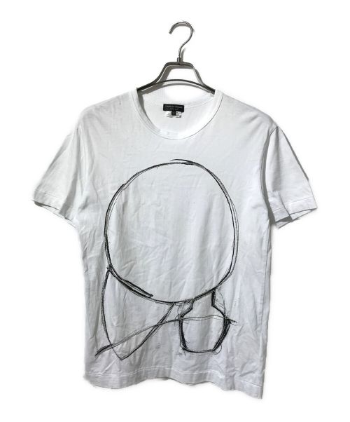 COMME des GARCONS HOMME PLUS（コムデギャルソンオムプリュス）COMME des GARCONS HOMME PLUS (コムデギャルソンオムプリュス) Tシャツ ホワイト サイズ:Sの古着・服飾アイテム