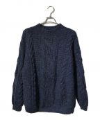 L.L.Beanエルエルビーン）の古着「80‘s Fisherman knit」｜ネイビー