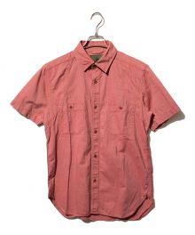 NIGEL CABOURN（ナイジェルケーボン）の古着「半袖シャツ」｜レッド