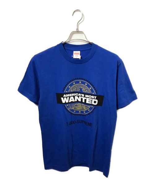 SUPREME（シュプリーム）SUPREME (シュプリーム) Americas Most Wanted Tee ブルー サイズ:Mの古着・服飾アイテム