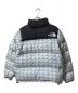 THE NORTH FACE (ザ ノース フェイス) mina perhonen (ミナ ペルホネン) ダウンジャケット ブラック×ブルー サイズ:L：27800円